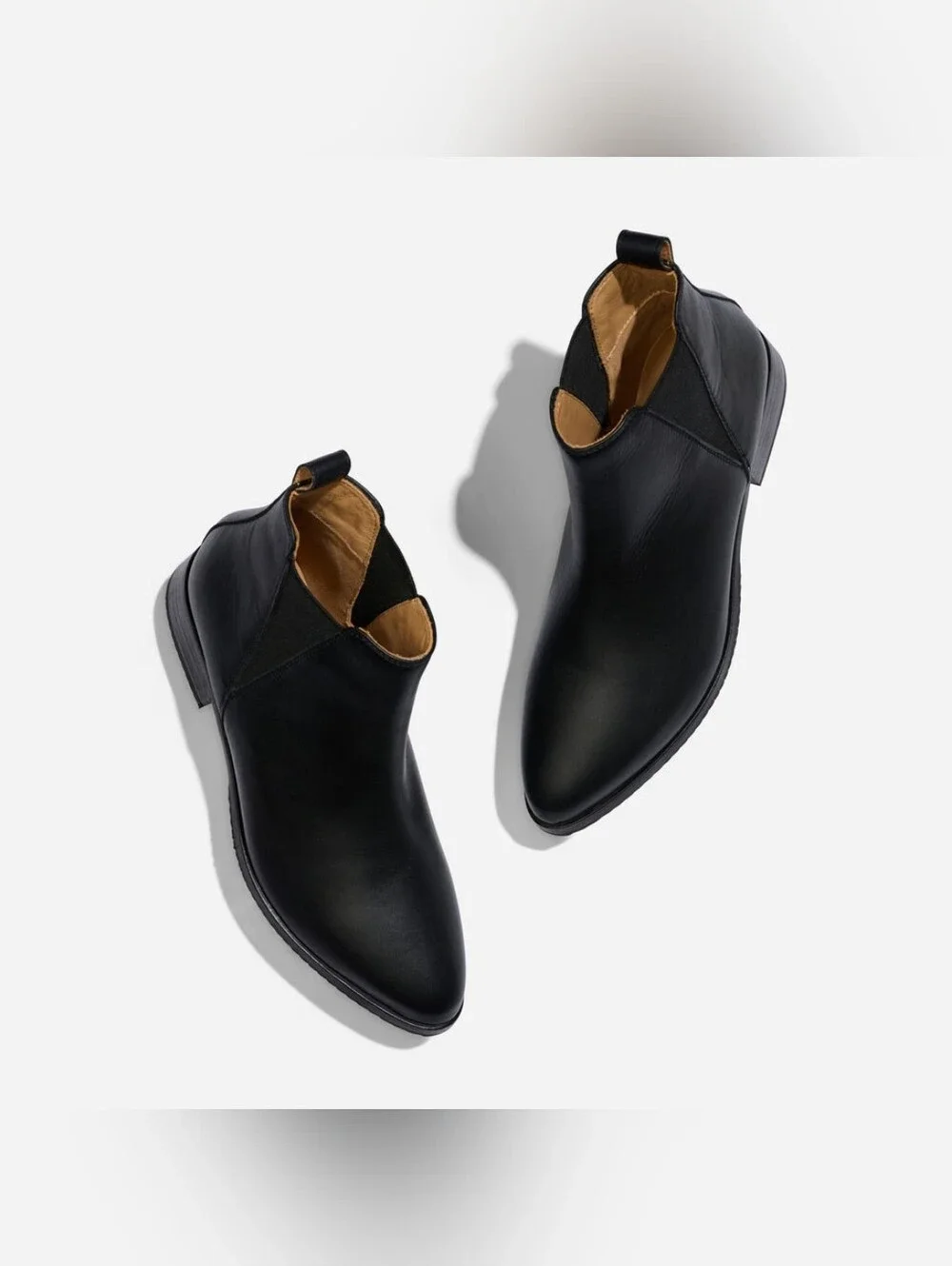 Nisolo Eva Everyday Chelsea Boot‎ Black/Black